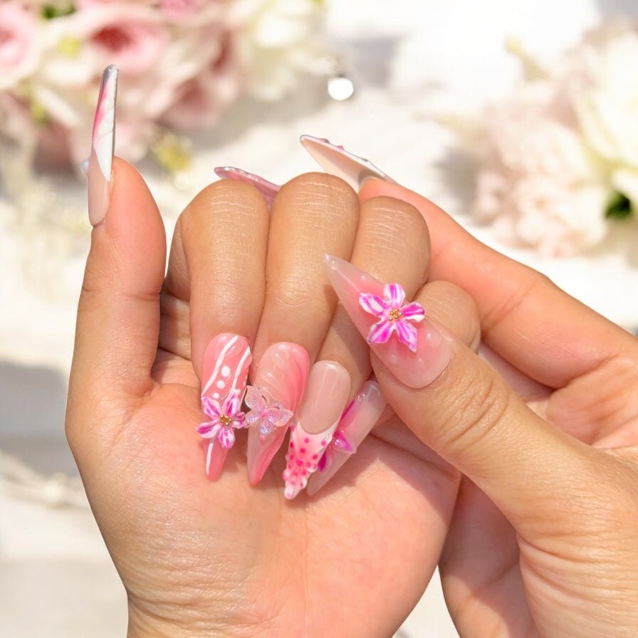 3D Hawaii Flower - Nails kim