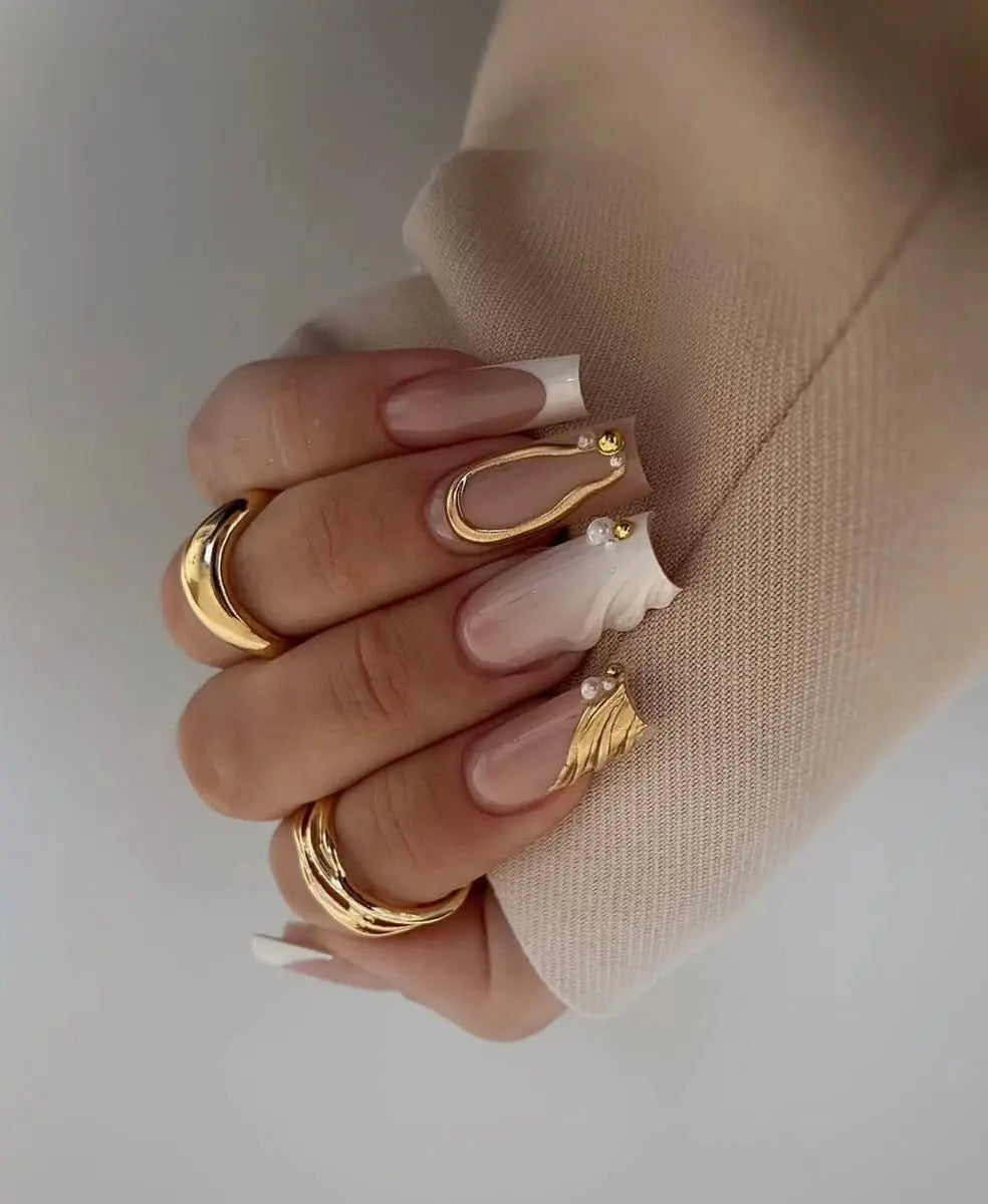 Acrílico / Polygel Full Nail Art (Sin límite de tonos, diseños o largo) - Nails kim