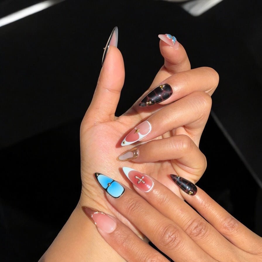 Fall Floral badaie - Nails kim