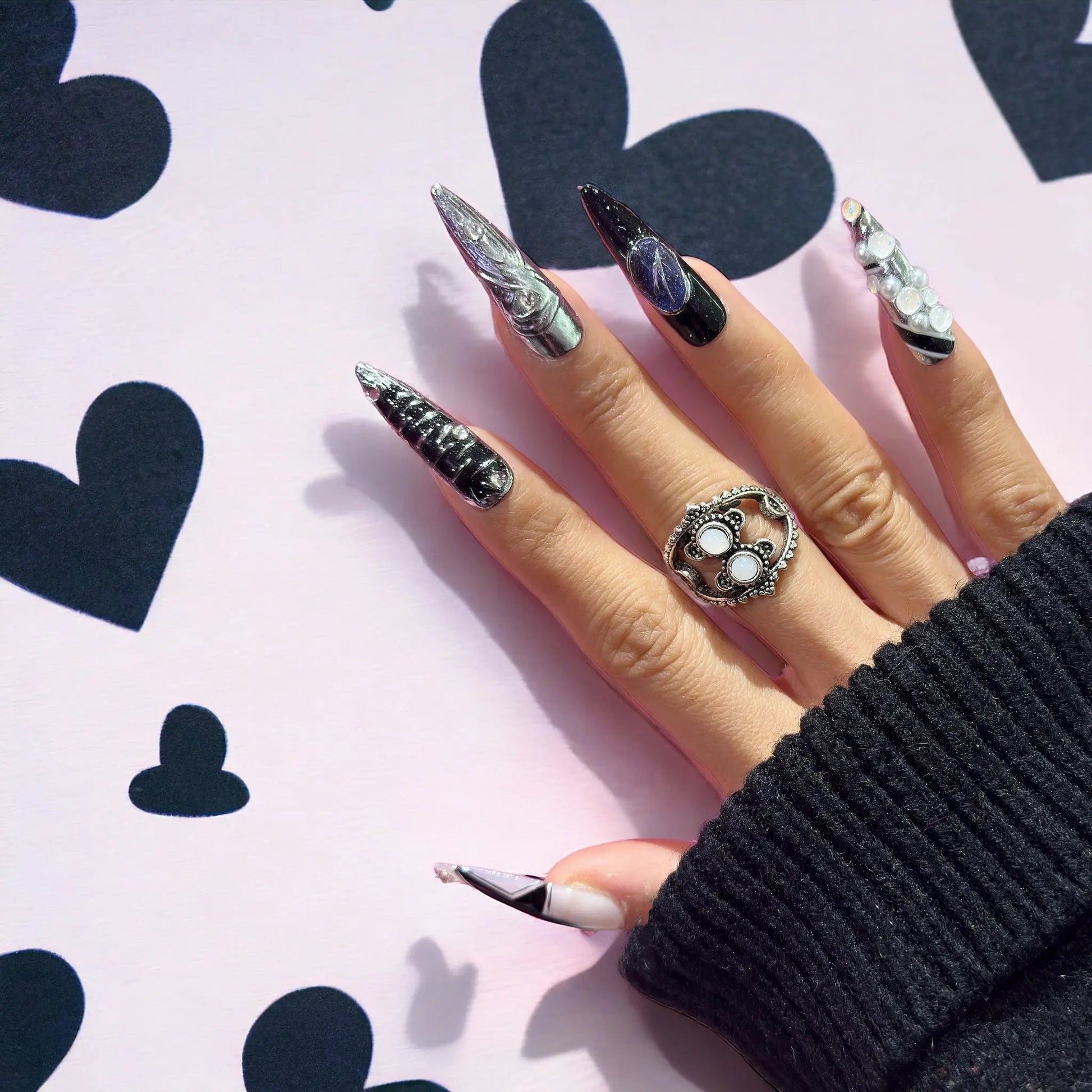 Galaxy Glam - Nails kim