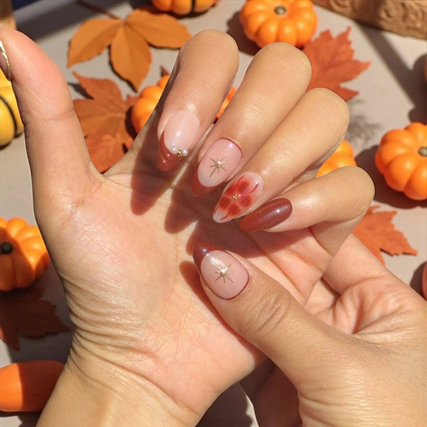 Lanzamiento de Otoño: Café con Especias de Calabaza Hecho a Mano - Nails kim
