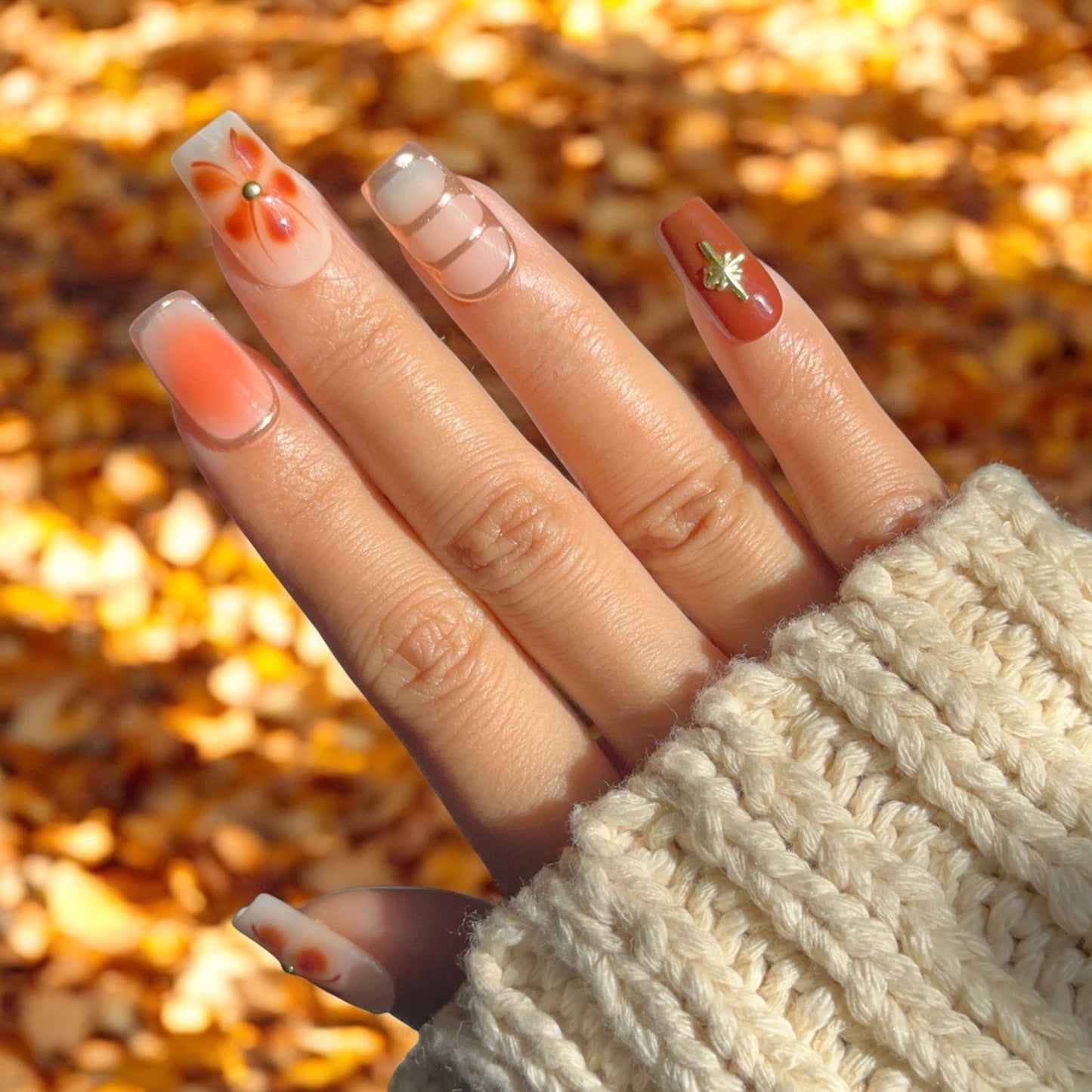 Leaves of November - Nails kim