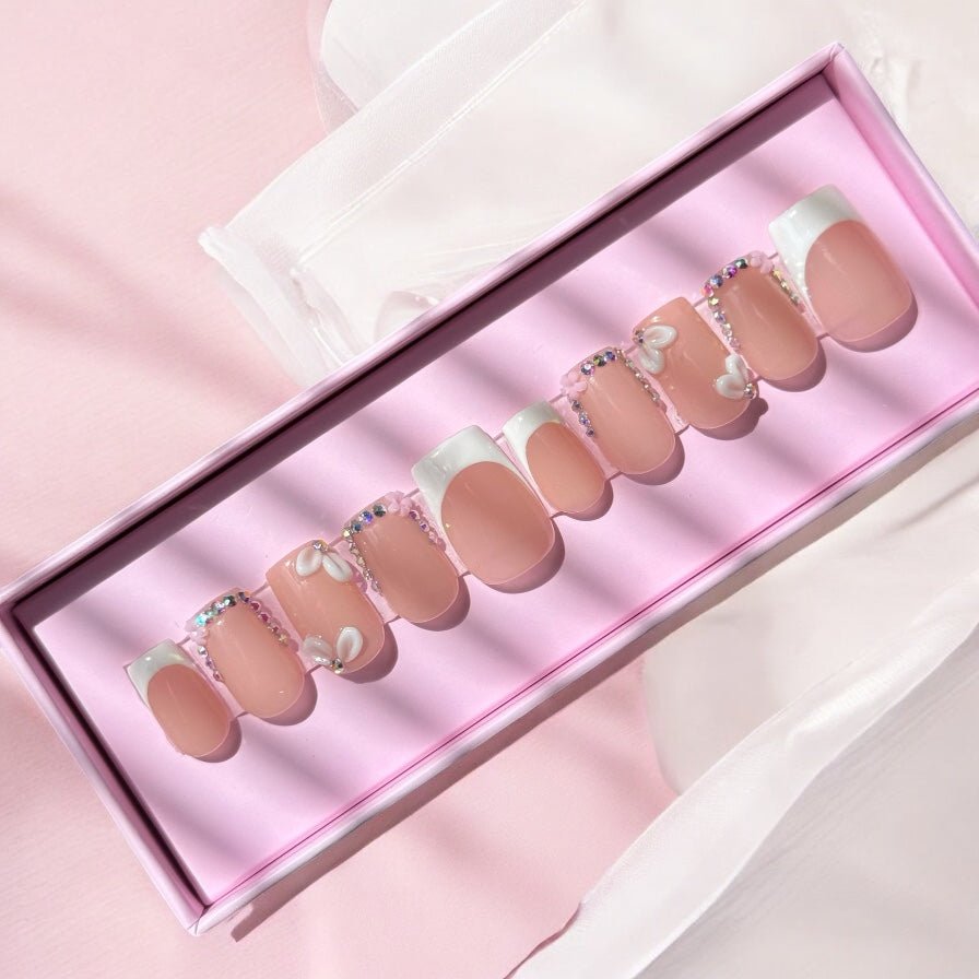 Mini diamond 3D flower - Nails kim