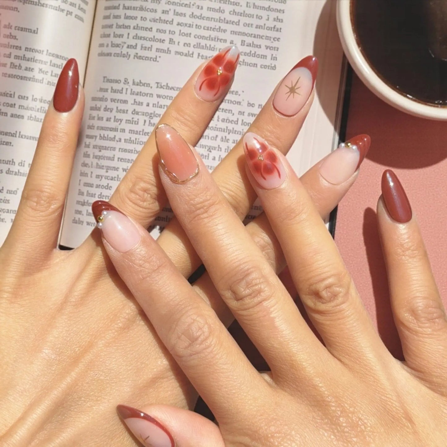 Pumpkin Spice Latte - Nails kim