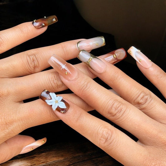 Starfish flower set - Nails kim