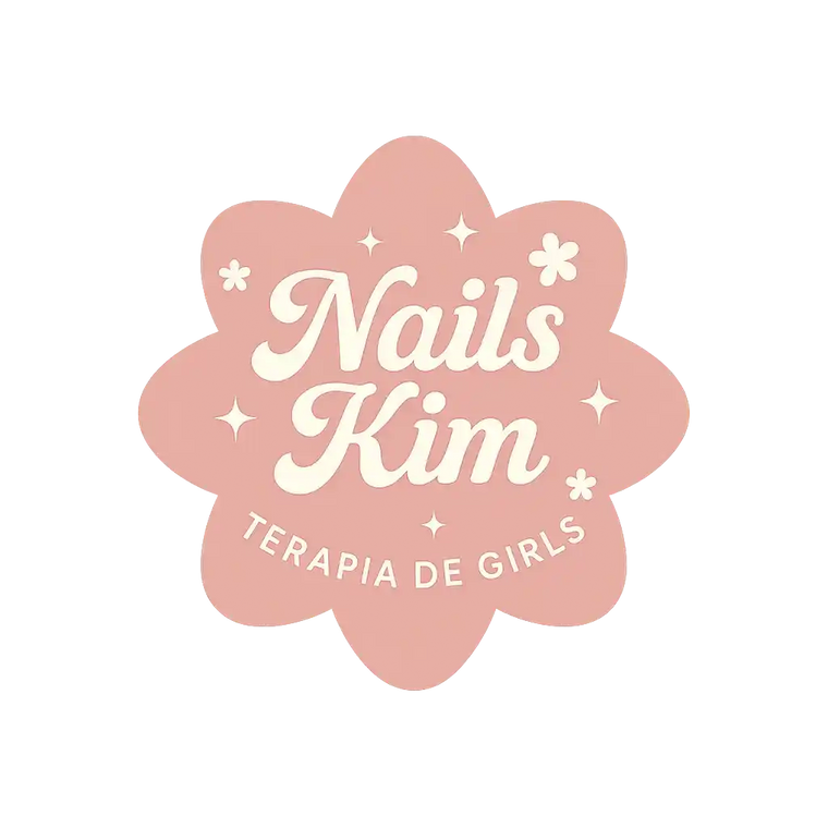Logo Nails Kim 💅 Terapia de Girls y Glow Up
