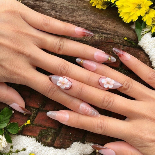 Caramel blossom - Nails kim