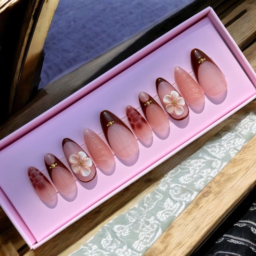 Caramel blossom - Nails kim