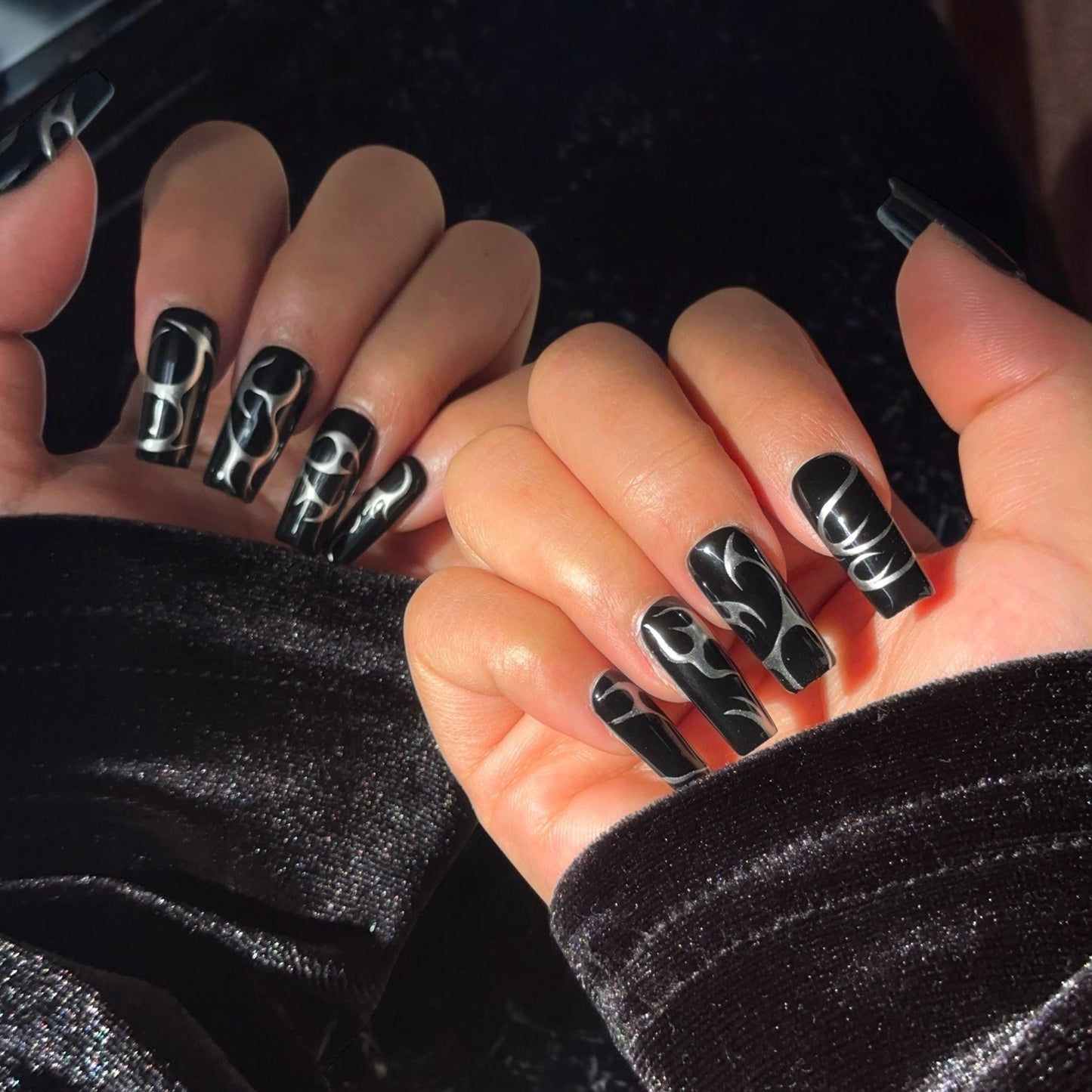 Dark Sky Square Set - Nails kim