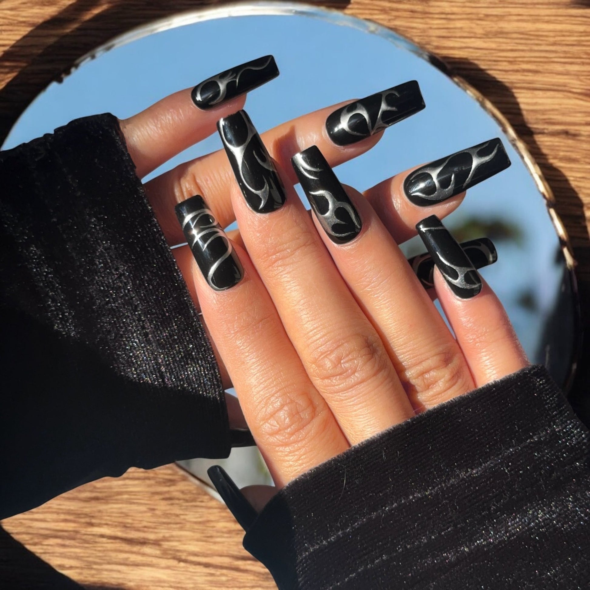 Dark Sky Square Set - Nails kim