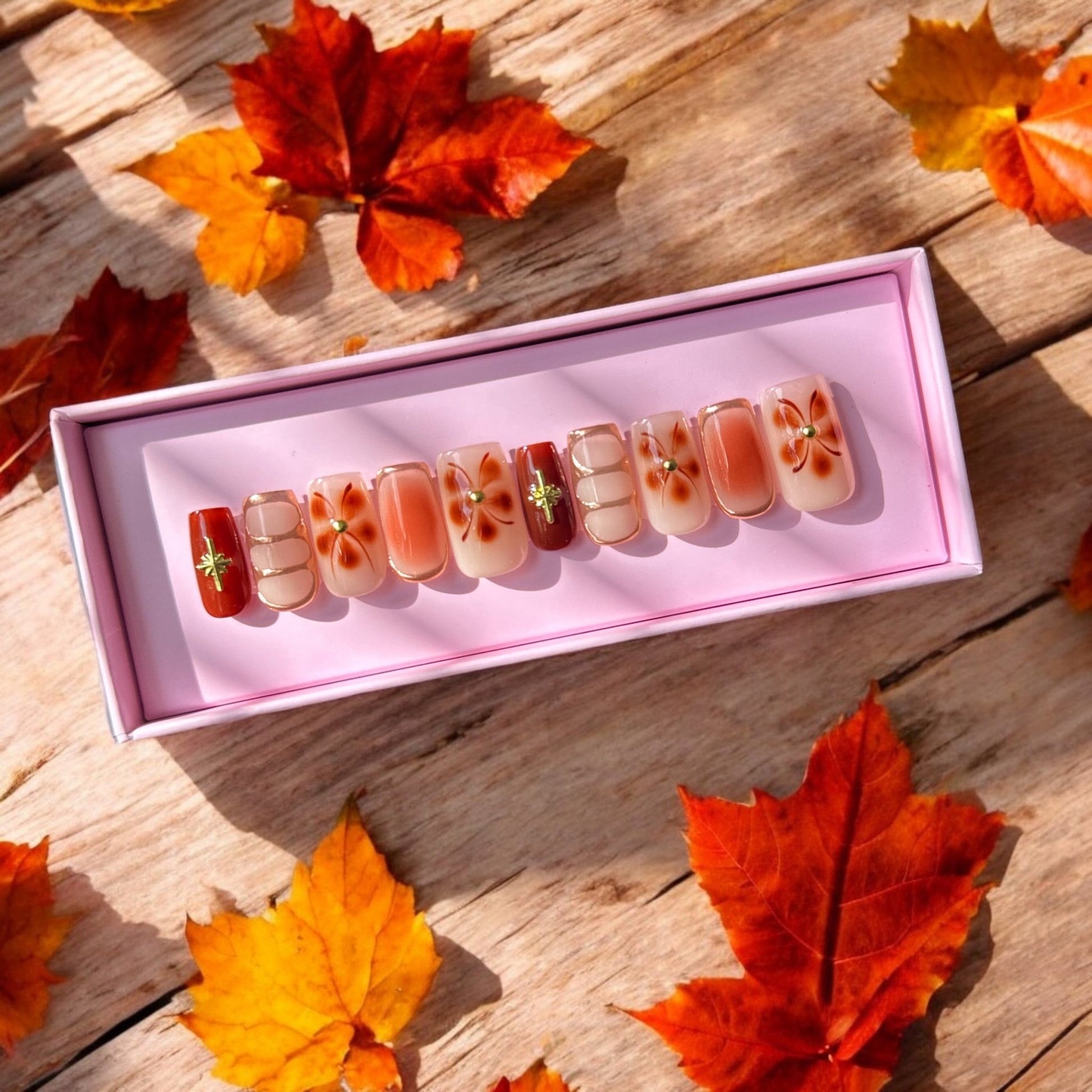 Leaves of November - Nails kim