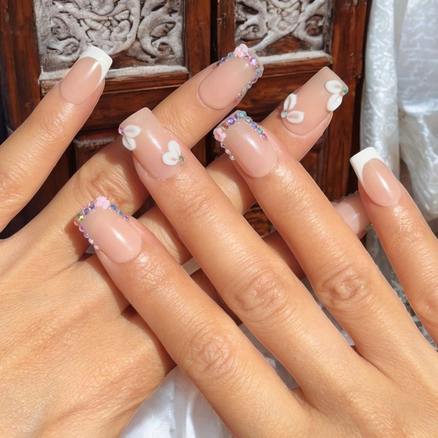 Mini diamond 3D flower - Nails kim