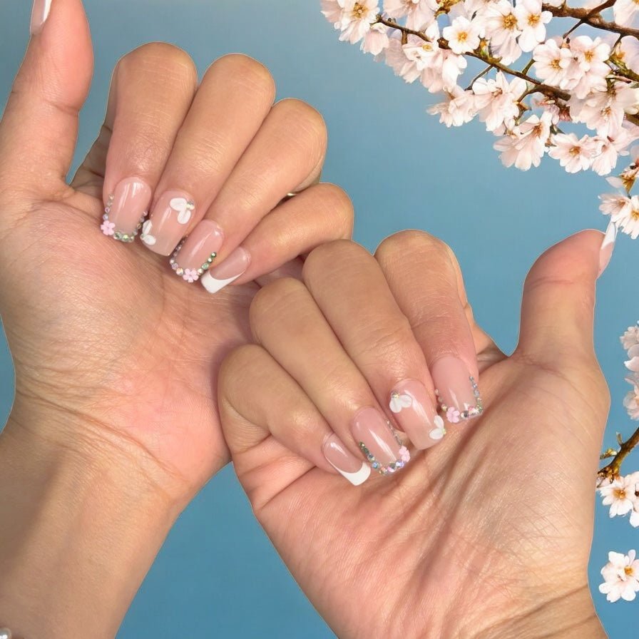 Mini diamond 3D flower - Nails kim