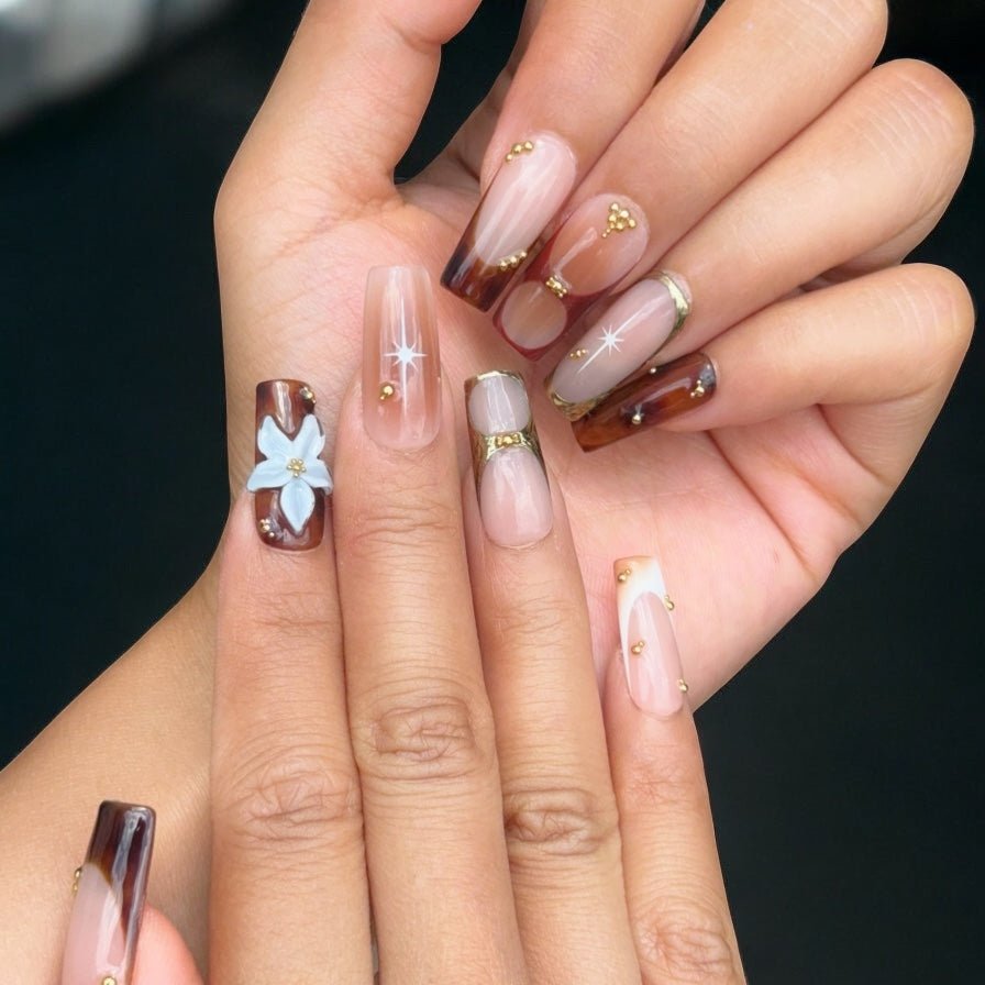 Starfish flower set - Nails kim